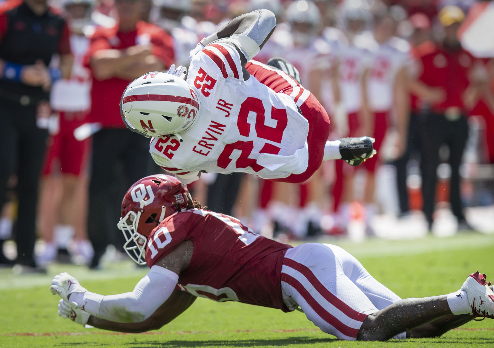 Nebraska vs. Oklahoma, 9.18